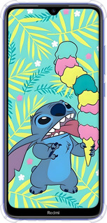 Силіконовий протиударний с посиленими кутами чехол Стіч для Xiaomi Redmi Note 8T - 6361sp-1818 изображение 