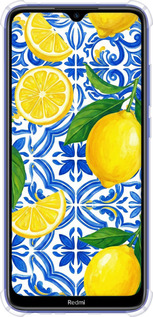 Силикон с усиленными углами чехол Grocery Girl Italian Summer для Xiaomi Redmi Note 8T - 6766sp-1818 изображение 