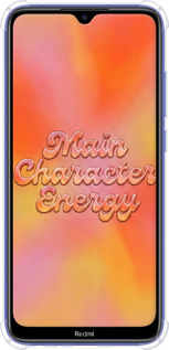 Силикон с усиленными углами чехол Aura Gradient Main Character Energy Aesthetic Y2K для Xiaomi Redmi Note 8T - 6783sp-1818 изображение 