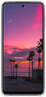 Силикон с усиленными углами чехол Пальмы для Xiaomi Redmi Note 9S - 5873sp-2029 изображение 