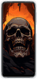 Силіконовий протиударний с посиленими кутами чехол Черв пещері для Xiaomi Redmi Note 9 Pro - 5959sp-1911 изображение 