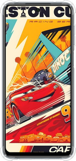 Силіконовий протиударний с посиленими кутами чехол Тачки для Xiaomi Redmi Note 9S - 6288sp-2029 изображение 