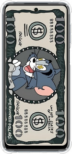 Силикон с усиленными углами чехол Том и джерри для Xiaomi Redmi Note 9S - 6291sp-2029 изображение 