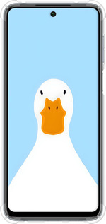 Силикон с усиленными углами чехол Гусь для Xiaomi Redmi Note 9 Pro - 6350sp-1911 изображение 