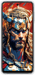 Силикон с усиленными углами чехол Тор для Xiaomi Redmi Note 9S - 6384sp-2029 изображение 