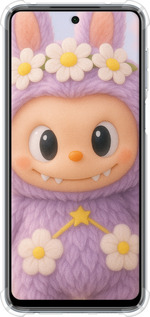 Силіконовий протиударний с посиленими кутами чехол Лабубу 1 для Xiaomi Redmi Note 9 Pro - 6709sp-1911 изображение 