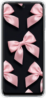 Силіконовий протиударний с посиленими кутами чехол Coquette Ribbons Dark Coquette для Xiaomi Redmi Note 9S - 6767sp-2029 изображение 