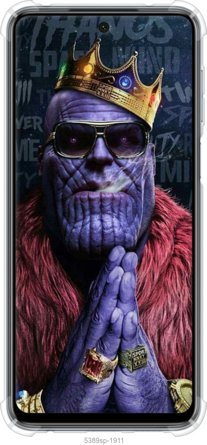 Силіконовий протиударний с посиленими кутами чехол № 5389 для Xiaomi Redmi Note 9S - 5389sp-2029 изображение 