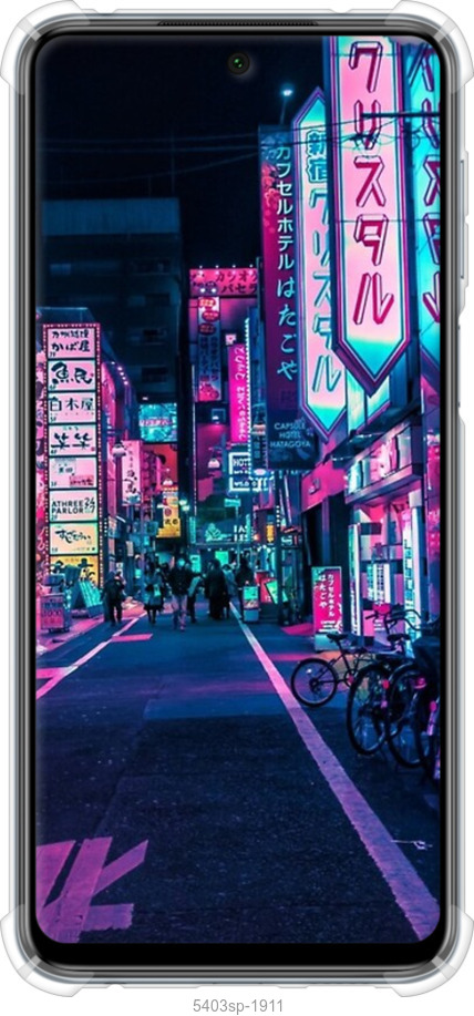 Силикон с усиленными углами чехол № 5403 для Xiaomi Redmi Note 9S - 5403sp-2029 изображение 