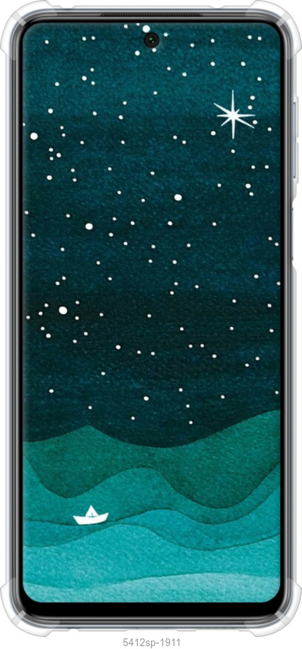 Силіконовий протиударний с посиленими кутами чехол № 5412 для Xiaomi Redmi Note 9S - 5412sp-2029 изображение 
