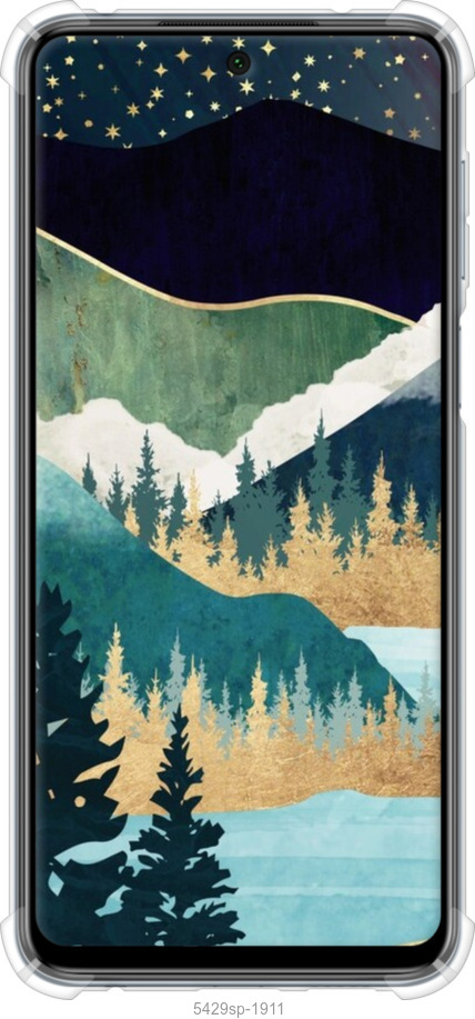 Силикон с усиленными углами чехол № 5429 для Xiaomi Redmi Note 9S - 5429sp-2029 изображение 