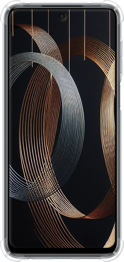 Силикон с усиленными углами чехол Симфония для Xiaomi Redmi Note 9S - 5835sp-2029 изображение 