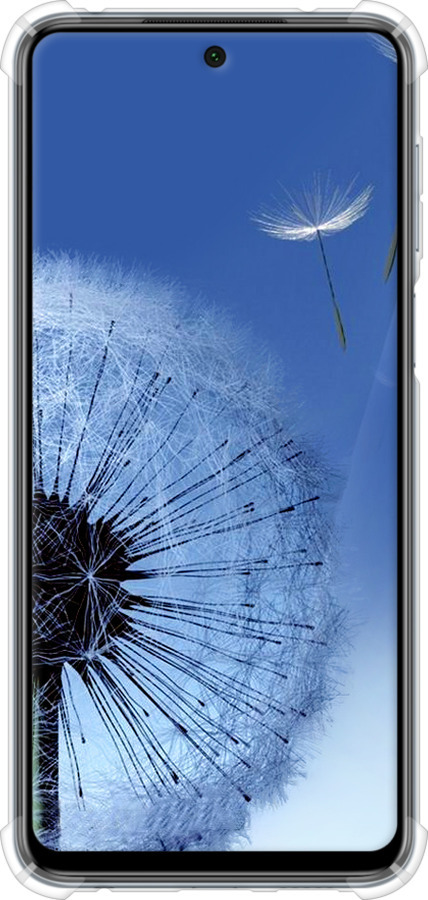 Силикон с усиленными углами чехол Одуванчик для Xiaomi Redmi Note 9 Pro - 6005sp-1911 изображение 