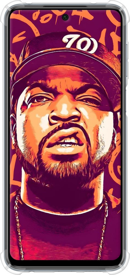 Силикон с усиленными углами чехол Айс кюб для Xiaomi Redmi Note 9 Pro - 6367sp-1911 изображение 