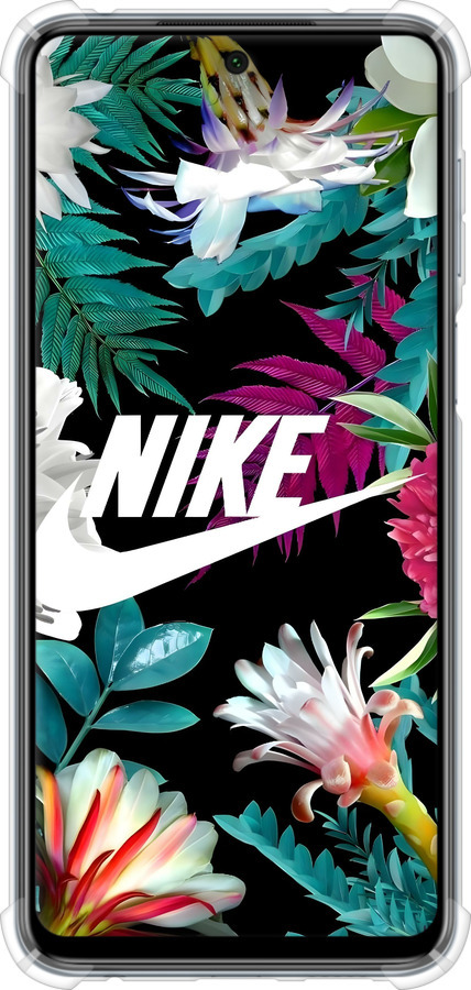 Силіконовий протиударний с посиленими кутами чехол Nike для Xiaomi Redmi Note 9S - 6378sp-2029 изображение 