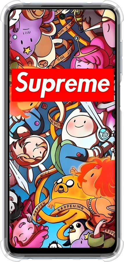 Силіконовий протиударний с посиленими кутами чехол Суприм для Xiaomi Redmi Note 9S - 6379sp-2029 изображение 