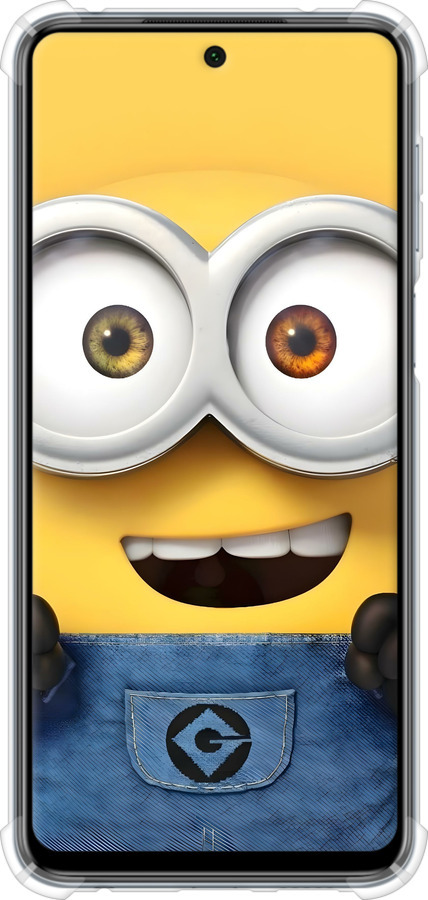 Силикон с усиленными углами чехол Миньон для Xiaomi Redmi Note 9S - 6389sp-2029 изображение 