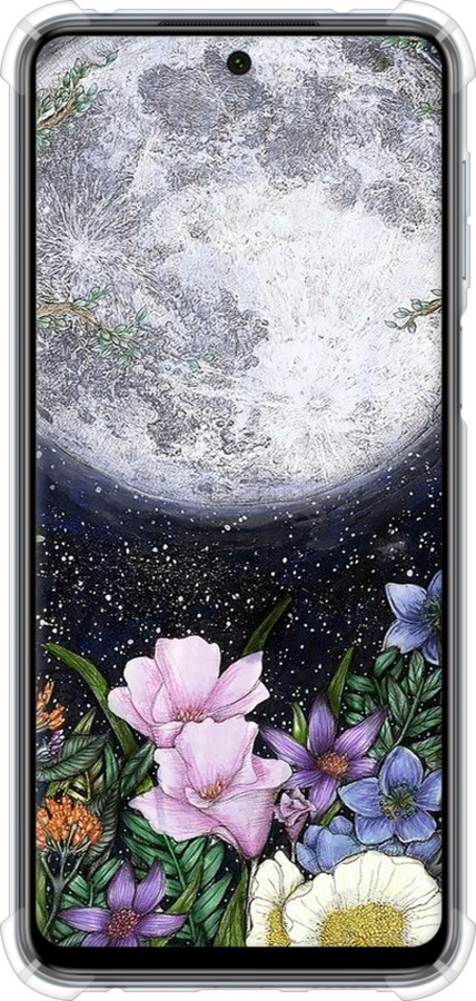 Силіконовий протиударний с посиленими кутами чехол Північ у саду II для Xiaomi Redmi Note 9 Pro - 6424sp-1911 изображение 