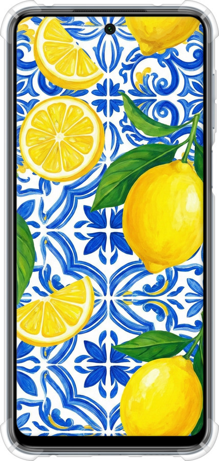Силикон с усиленными углами чехол Grocery Girl Italian Summer для Xiaomi Redmi Note 9S - 6766sp-2029 изображение 