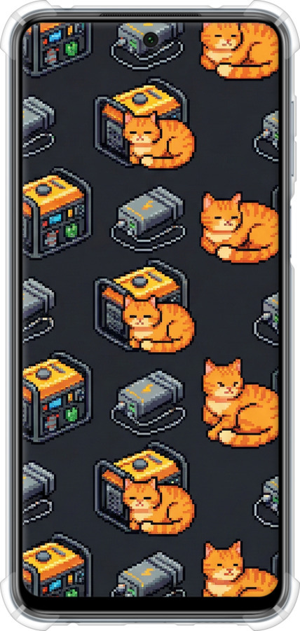 Силикон с усиленными углами чехол Autonomous Zone для Xiaomi Redmi Note 9S - 6771sp-2029 изображение 