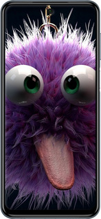 Силиконовый чехол Пушистик для Xiaomi Redmi Note 9S - 6017u-2029 изображение 
