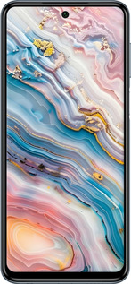 Силіконовий чехол Мрамор красивый для Xiaomi Redmi Note 9S - 6376u-2029 изображение 