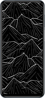 Силіконовий чехол Із зображенням Темних гір для Xiaomi Redmi Note 9S - 6489u-2029 изображение 