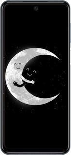 Силіконовий чехол Місячні обійми для Xiaomi Redmi Note 9 Pro - 6508u-1911 изображение 