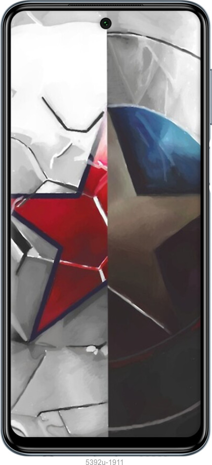 Силиконовый чехол № 5392 для Xiaomi Redmi Note 9S - 5392u-2029 изображение 