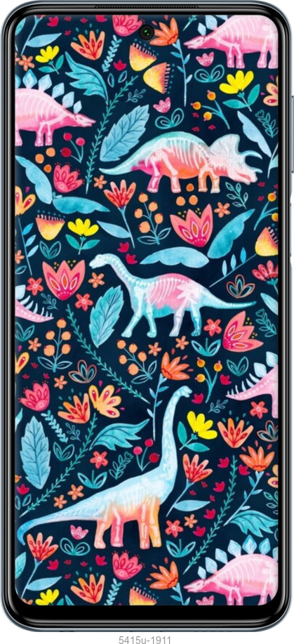 Силіконовий чехол № 5415 для Xiaomi Redmi Note 9S - 5415u-2029 изображение 