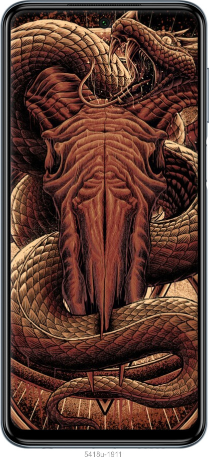 Силиконовый чехол № 5418 для Xiaomi Redmi Note 9S - 5418u-2029 изображение 