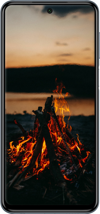 Силіконовий чехол Вогонь для Xiaomi Redmi Note 9 Pro - 6021u-1911 изображение 