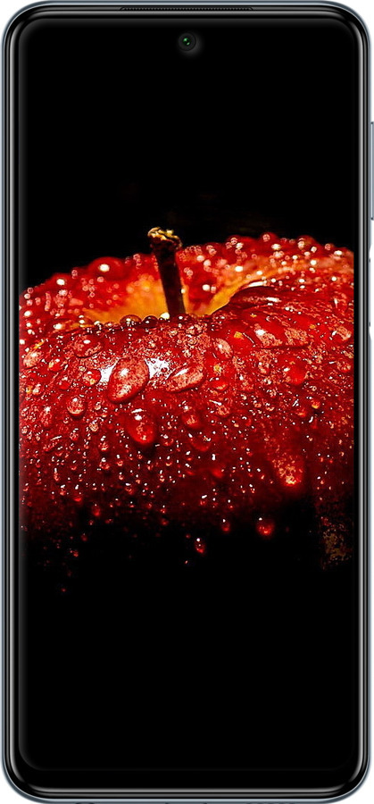 Силиконовый чехол Яблоко для Xiaomi Redmi Note 9 Pro - 6022u-1911 изображение 