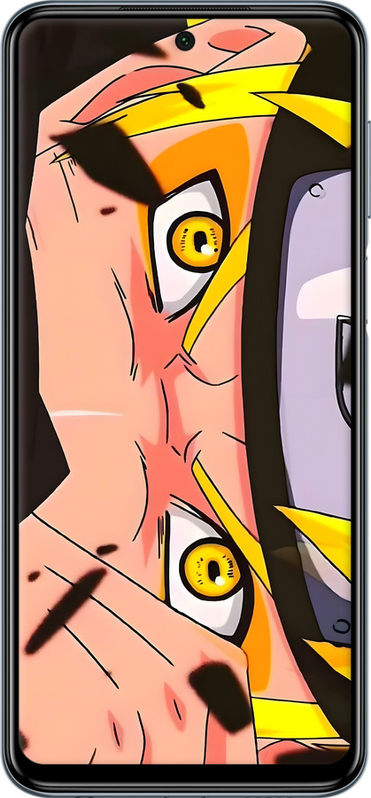 Силиконовый чехол Наруто 2 для Xiaomi Redmi Note 9S - 6297u-2029 изображение 