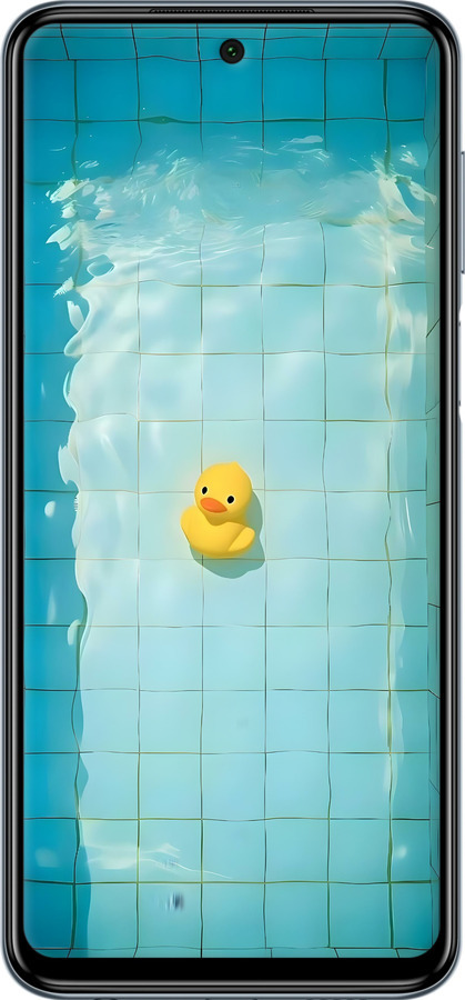 Силіконовий чехол Каченя для Xiaomi Redmi Note 9S - 6323u-2029 изображение 