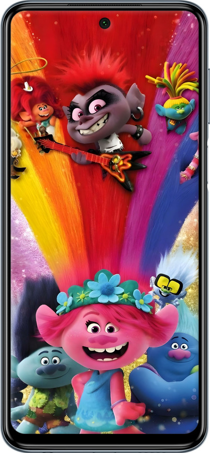 Силіконовий чехол Тролі для Xiaomi Redmi Note 9S - 6343u-2029 изображение 