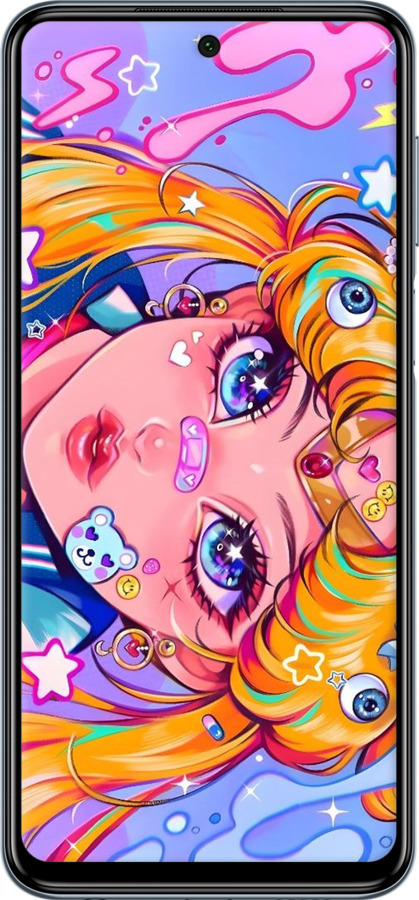 Силіконовий чехол Сейлор Мун 4 для Xiaomi Redmi Note 9S - 6353u-2029 изображение 