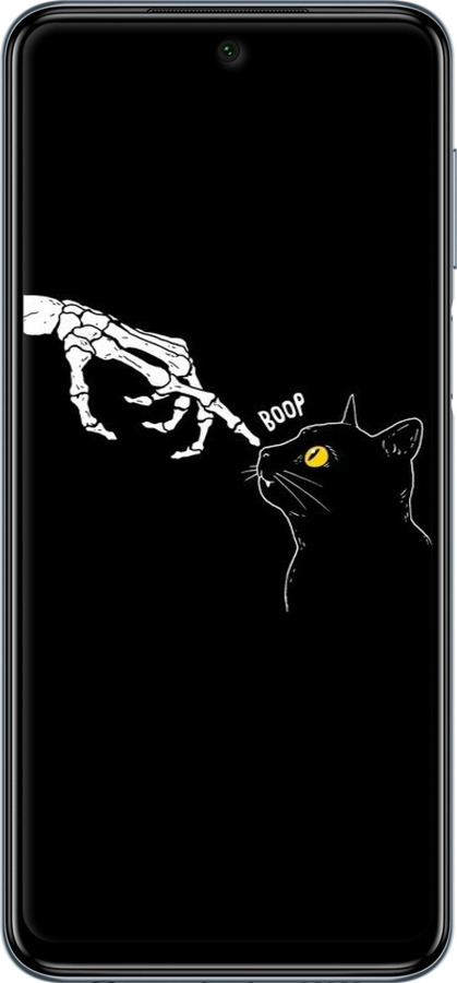 Силіконовий чехол Кішка для Xiaomi Redmi Note 9S - 6505u-2029 изображение 