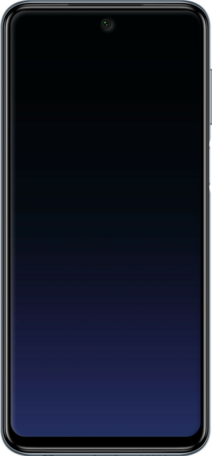 Силиконовый чехол Градиент в тёмно - синем стиле для Xiaomi Redmi Note 9S - 6542u-2029 изображение 