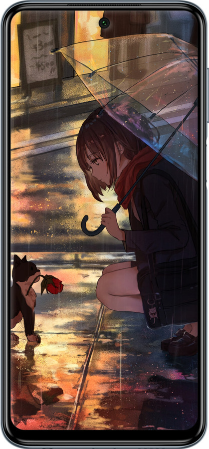 Силиконовый чехол Anime для Xiaomi Redmi Note 9 Pro - 6609u-1911 изображение 