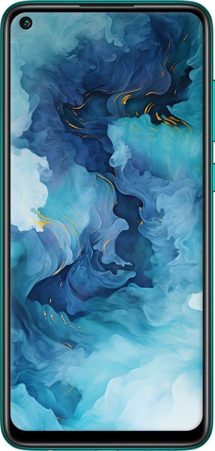 TPU чехол Акварель для Xiaomi Redmi Note 9 - 6320b-2017 изображение 