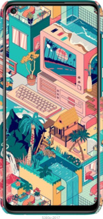 3D пластиковый матовый чехол № 5393 для Xiaomi Redmi Note 9 - 5393m-2017 изображение 