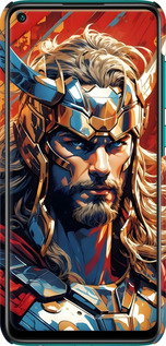 3D пластиковый матовый чехол Тор для Xiaomi Redmi Note 9 - 6384m-2017 изображение 