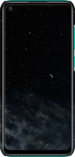 3D пластиковий матовий чехол Нічне небо для Xiaomi Redmi Note 9 - 6451m-2017 изображение 