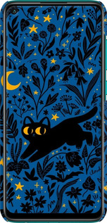 3D пластиковий матовий чехол Літня ніч для Xiaomi Redmi Note 9 - 6472m-2017 изображение 