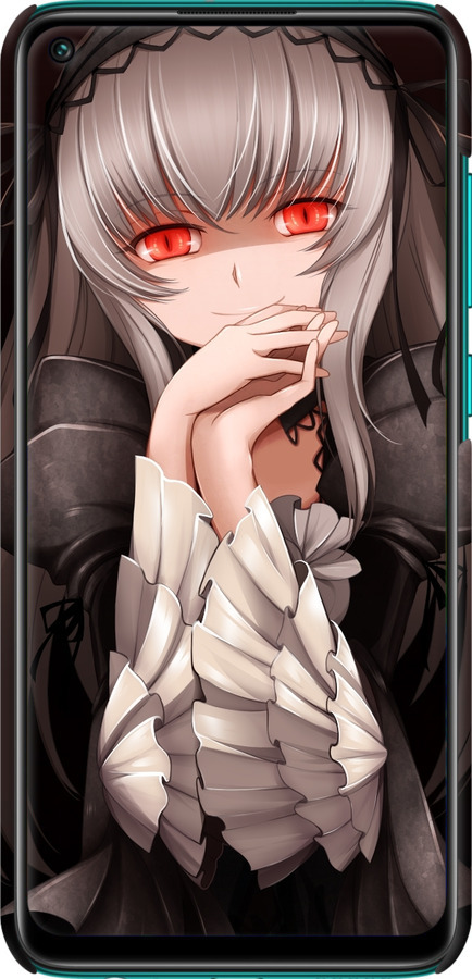 3D пластиковий матовий чехол Suigintou для Xiaomi Redmi Note 9 - 6606m-2017 изображение 