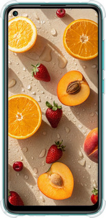 Силикон с усиленными углами чехол Фрукты 3 для Xiaomi Redmi Note 9 - 6703sp-2017 изображение 