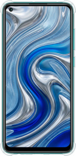 Силикон с усиленными углами чехол Liquid Chrome для Xiaomi Redmi Note 9 - 6781sp-2017 изображение 