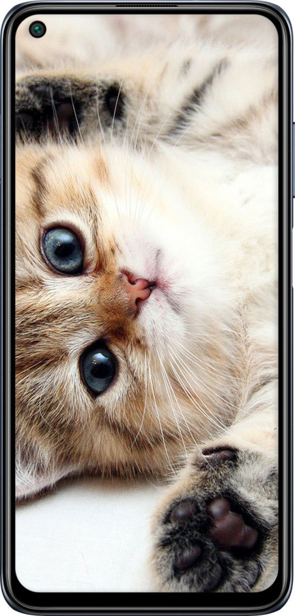 TPU чехол Котик для Xiaomi Redmi Note 9T - 6024b-2261 изображение 