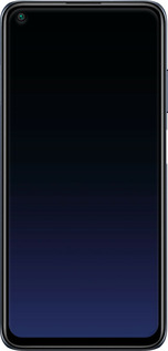 Силиконовый чехол Градиент в тёмно - синем стиле для Xiaomi Redmi Note 9T - 6542u-2261 изображение 